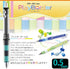 Pilot HDGCL50R-PBMG Mechanical Pencil, Dr. Grip CL Play Border 0.5mm, Black x Mint Green...