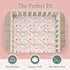 Premium Girls Crib Sheets | Ultra-Soft Bedding for Crib Mattress and Toddler Beds | Girls Comfort and Elegance by Max&So...