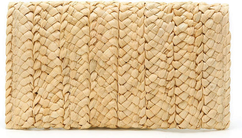 Obosoyo Women's Straw Clutch Handbag, Purse Envelope Wallet, Summer Beach Woven Bag...