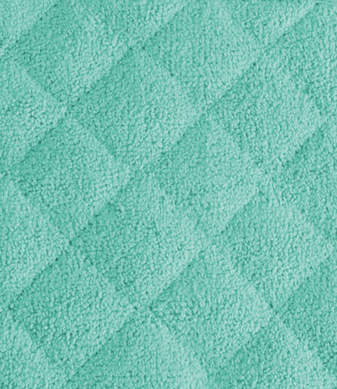 DII Basic Terry Collection Quilted 100% Cotton, Potholder, Aqua, 3 Piece...