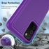 BNIUT for Samsung Galaxy A03s Case Shockproof: Dual Layer Protective Heavy Duty Cell Phone Cover Rugged with Non Slip Textured Back - Military Pro...