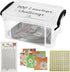 100 Envelopes Money Saving Challenge, 100 Envelope Challenge Box Easy and Fun Way for 100 Day Envelope Challenge Kit Cash Stuffing Envelopes for B...