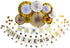 Happy Anniversary Banner Anniversary Decorations for wedding Birthday Party...