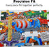 Puzzles for Kids Ages 4-8 6-8 8-10 Year Old - Busy Engineering Vehicle - 100 Pieces Jigsaw Puzzle for Kids 100 Piece Puzzle for Adults Learning Ed...