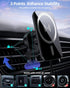 Upgraded for MagSafe Car Mount Charger, Magnetic Wireless Car Charger, Air Vent Magnetic Car Phone Mount Charger for MagSafe iPhone 14 13 12 Serie...
