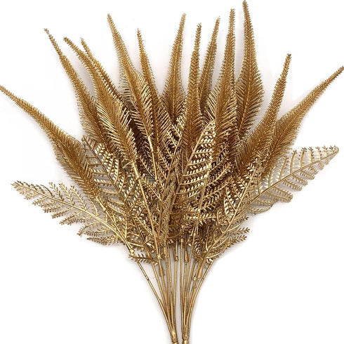 CATTREE Artificial Plants for Christmas, Plastic Grass Faux Shrubs Fake Leaves Simulation Setaria Bushes Home Indoor Outdoor Garden Wedding Festiv...