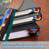20 Pcs Bible Ribbon Bookmark Artificial Leather Christian Book Markers with 5 Colorful Ribbons for Books...