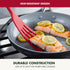 GreenPan Silicone Fish Turner Spatula, Slotted Cooking Kitchen Utensil, Flexible Rubber Nonstick Cookware, Rigid Steel Core, Heat-Resistant, Anti-...