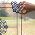 In Home InHome NH2366 Caming Line Stained Glass Decals, Black...
