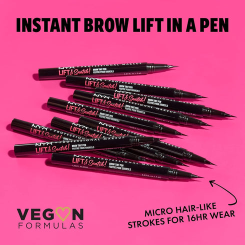 NYX PROFESSIONAL MAKEUP Lift & Snatch Eyebrow Tint Pen, Espresso...