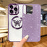 for iPhone 15 Pro Max Case Magnetic,for Women Girl Soft Cute Luxury Butterfly Pattern Plating Glitter Bling Phone Case Compatible with MagSafe Cle...