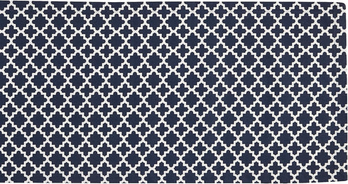 DII Lattice Tabletop Collection, Table Runner, 14x108, Nautical Blue...