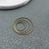 70pcs Round Earring Circle Earrings Beading Hoop Earring Finding Round Beading Hoop Earrings Bulk Earrings Pendant for DIY Craft,Earring Necklace,...
