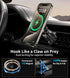 for MagSafe Car Mount Charger -?DashVentWindshield?Wireless Car Charger with ?LED Light?for Night Align, Strong Magnetic Phone Holder for Car for ...