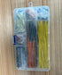 BOJACK 14 Vaules 840 pcs 2-125mm Solderless Flexible Breadboard Connecting Line Cables Breadboard Jumper Wires kit...