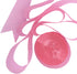 Pink and Dark Metallic Gold Crepe Paper Streamers; Made in USA...