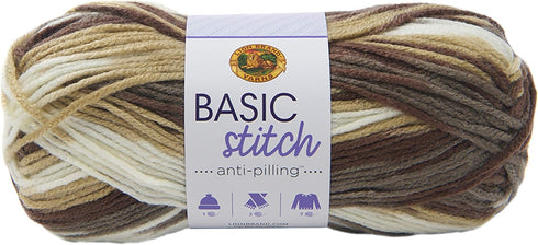LION BRAND YARN COMPANY Yarn Basic Stitch, Precious Stone...