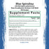 Blue Spirulina Powder Organic Blue Green Algae Powder for Supplements, Smoothies, & Baked Goods | Rich Source of Vegan Protein, Vitamins, & Phyton...