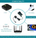 5V 2A AC Power Adapter with 3.5mm x 1.35mm Connector Plug, Wall Charger Power Adaptor for Tablets, Wireless Router, Switches, USB Hubs, Android TV...
