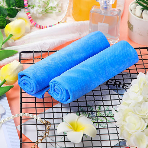Tatuo 3 Pieces Pet Absorbent Towel Dog Bath Towel 25.2 x 16.34 Inch Dog Quick Drying Towel Pet Shower Towel Cat Grooming Towel Machine Washable Su...