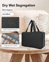 Travel Toiletry Bag with Hanging Hook, Travel Essentials Large Toiletry Bag, Portable 3 in 1 Toiletry Bags & Makeup Bag & Travel Organizer Bags fo...