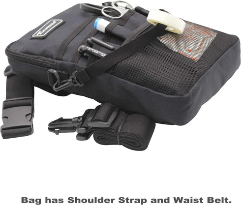 Tuhaoge Multifunctional Nurse Storage Bag, Waist Bag ?Nurse Pocket Storage Bag(Black)...