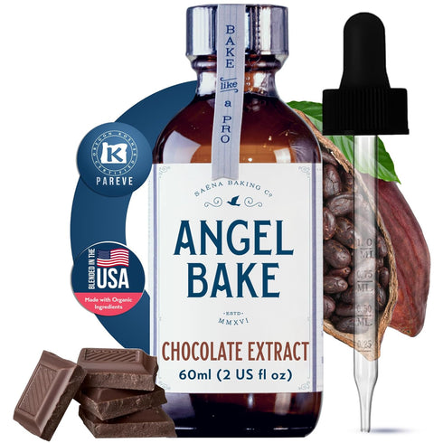 Pure Chocolate Extract for Baking, Mixology, Desserts & Recipes- Kosher, Keto Friendly, Vegan, Gluten-Free Flavoring for Beverages, Cooking- Rich,...