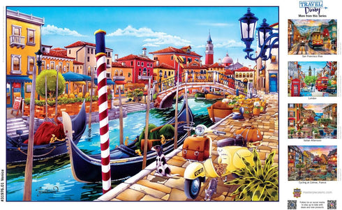 MasterPieces 550 Piece Jigsaw Puzzle for Adults, Family, Or Youth - Venice - 18"x24"...