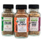 FreshJax Organic Salt Free Spice Blend Gift Set | 3 Spice Sampler Sized Bottles | Spicy All Purpose, Italian Seasoning and Garlic Herb Blend | Han...