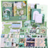 emmoolife Scrapbooking Supplies Kit, Vintage Aesthetic Scrapbook Kit for Bullet Junk Journal, Stationery, A6 Grid Notebook, DIY Journaling Supplie...