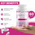 Perfect Yoni Female Vaginal Probiotics - 60 Capsules of Probiotics for Women with Lactobacillus Acidophilus & Lactobacillus Gasseri, Organic Women...