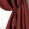 Elrene Home Fashions Amelia Decorative Tassel Window-Curtain Tieback, 24 Inches, Red...