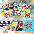Black and White High Contrast Baby Toys Infant Sensory Toys for Babies 0-6-12-18 Months,Newborn Tummy Time Toys with Mirror and Teether?Montessori...