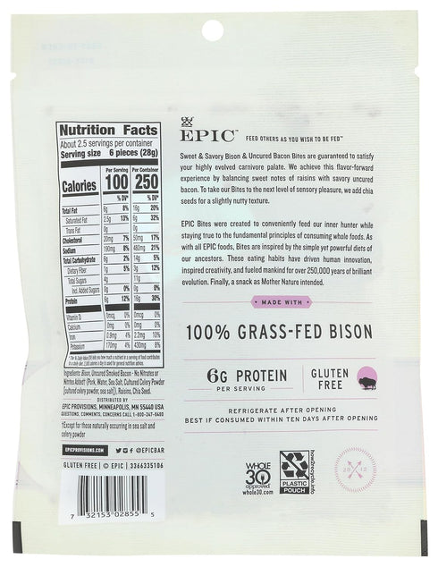 Epic, Protein Bites, 2.5 Ounce...
