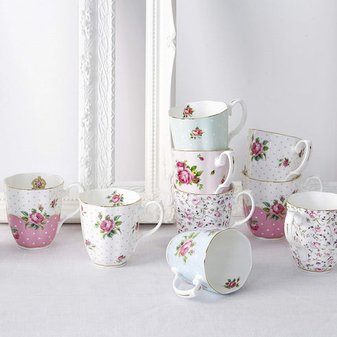 Royal Albert New Country Roses Pink Vintage Mug...