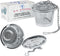 U.S. Kitchen Supply - 2 Premium Stainless Steel Tea Ball Strainer Infusers - 2" Size with Micro Perforated Mesh - Steep Loose Leaf Tea, Herbal, Sp...