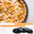 3pcs 7inch Non-Stick Bakeware Pizza Pan Aluminum Baking Pan for Healthy & Durable...