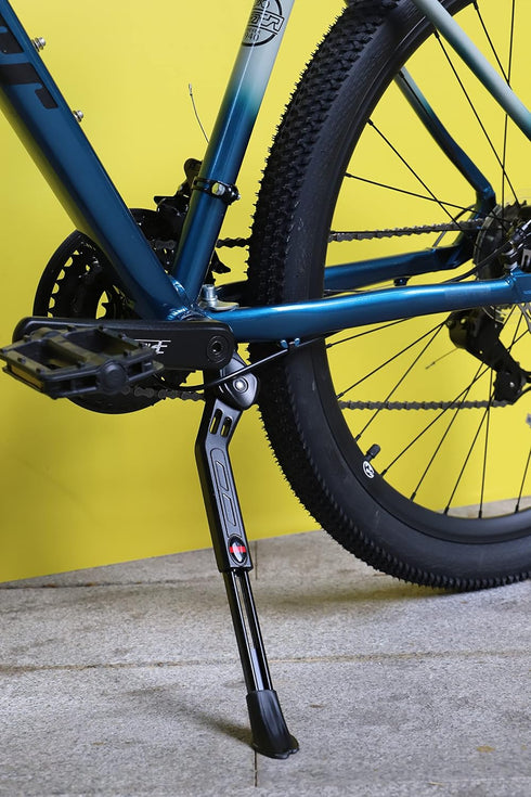 ZUKKA Bicycle Center Kickstand Adjustable Height Bike Kickstand Aluminium Alloy Kick Stand Fits For 24/26/28 Inch Mountain bike,Road bicycle,MTB...