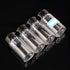 20ml Clear Glass Vials with Screw Caps and plastic Stoppers,Small Lab Sample Vials with Lids, Leak-Proof Liquid Storage Empty Vial. 20PCS...