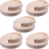 5 Rolls Oil Lamp Wicks Flat Oil Lanterns Wicks with Stitch for Oil Lamps and Candle Burners, 30 Feet (Red, 1/2 Inch)...