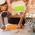 4 Pack Mini Rolling Pin for Kids, 9 Inch Wooden Handle Rolling Pin Non-Stick Silicone Rolling Pins for Children Cake Baking...