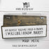 Dentist Wood Signs (Medium - Wood And Metal, My Dentist Told Me I Need A Crown)...