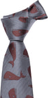 Barry.Wang Fun Animal Ties for Men Designer Handkerchief Cufflink WOVEN Casual Necktie Set Festival...