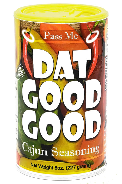 Dat Good Good Cajun Seasoning, No MSG, Made in Louisiana, 8oz...