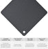 Silicone Trivets Mats Set, Silicone Hot Pads Pot Mat for Countertop, Trivet Pads Heat Resistant, Table Placemats, Square Small Drying Mats, 4 Pack...