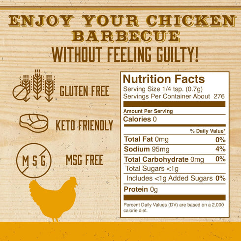 Chick Magnet Rotisserie Chicken Seasoning Rub for Cooking, Smoking, and Grilling, Gluten-Free, Low Sodium, Keto-Friendly Chicken Seasoning Spice B...