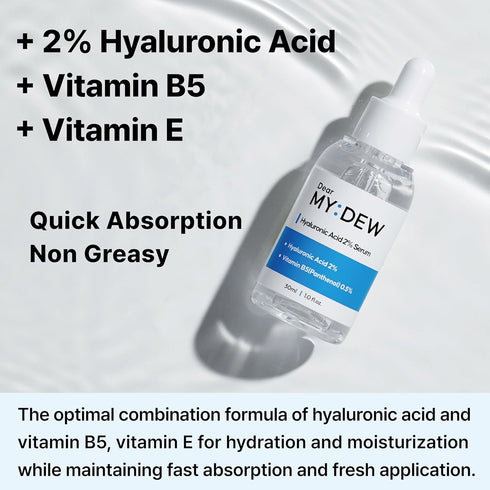 2% Hyaluronic Acid Serum with Vitamin B5, Hyalu B5 Intense Hydrating Serum for Face, Moisturizing, Anti-Aging for Fine Lines, Visibly Plumps Skin,...