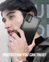 Poetic Guardian Series Case Designed for Samsung Galaxy A13 5G, Full-Body Hybrid Shockproof Bumper Cover with Built-in-Screen Protector, Black/Cle...