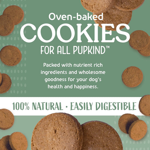 Chicken Pot Pie Cookies|Lactose Free - Soy Free - Gluten Free - Wheat Free | USA Made | for All Breeds | 14 oz of All Natural, Baked, Crunchy Good...