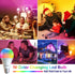RGB Color Changing Light Bulbs with Remote,A21 E27 RGBW LED Light Bulbs,15W Warm White 550LM,16 Color Multicolor Light Bulb (Rgb 15W-1Pack)...